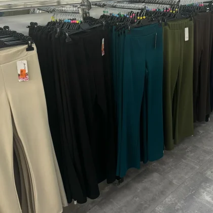 Pantalone a zampa Slim/curvy