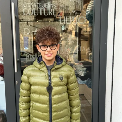 GIUBBINO REVERSIBILE BLAUER BAMBINO
