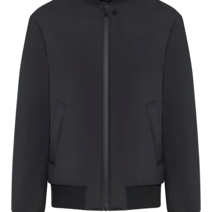 Bomber Jacket nylon nero