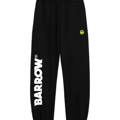 Barrow pantalone di tuta nero unisex