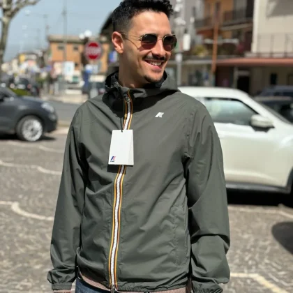 GIUBBINO K-WAY UOMO