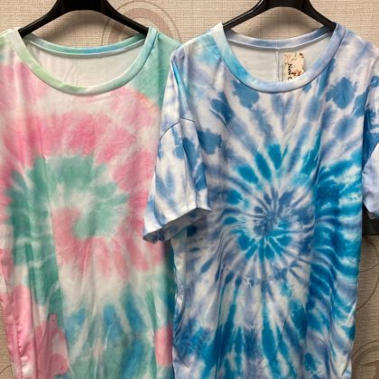 Maxi T-shirt sfumata