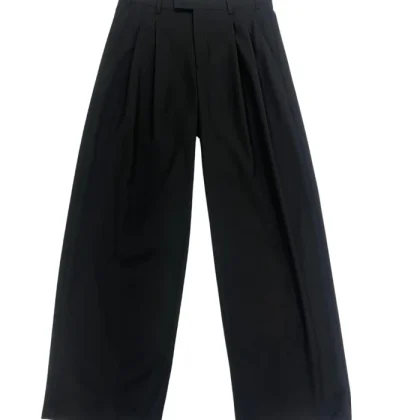 Fresh Wool Pants Man A Paper Kid Uomo - Nero/Black