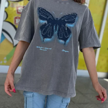 MAXY T-SHIRT BUTTERFLY ART-DR30003