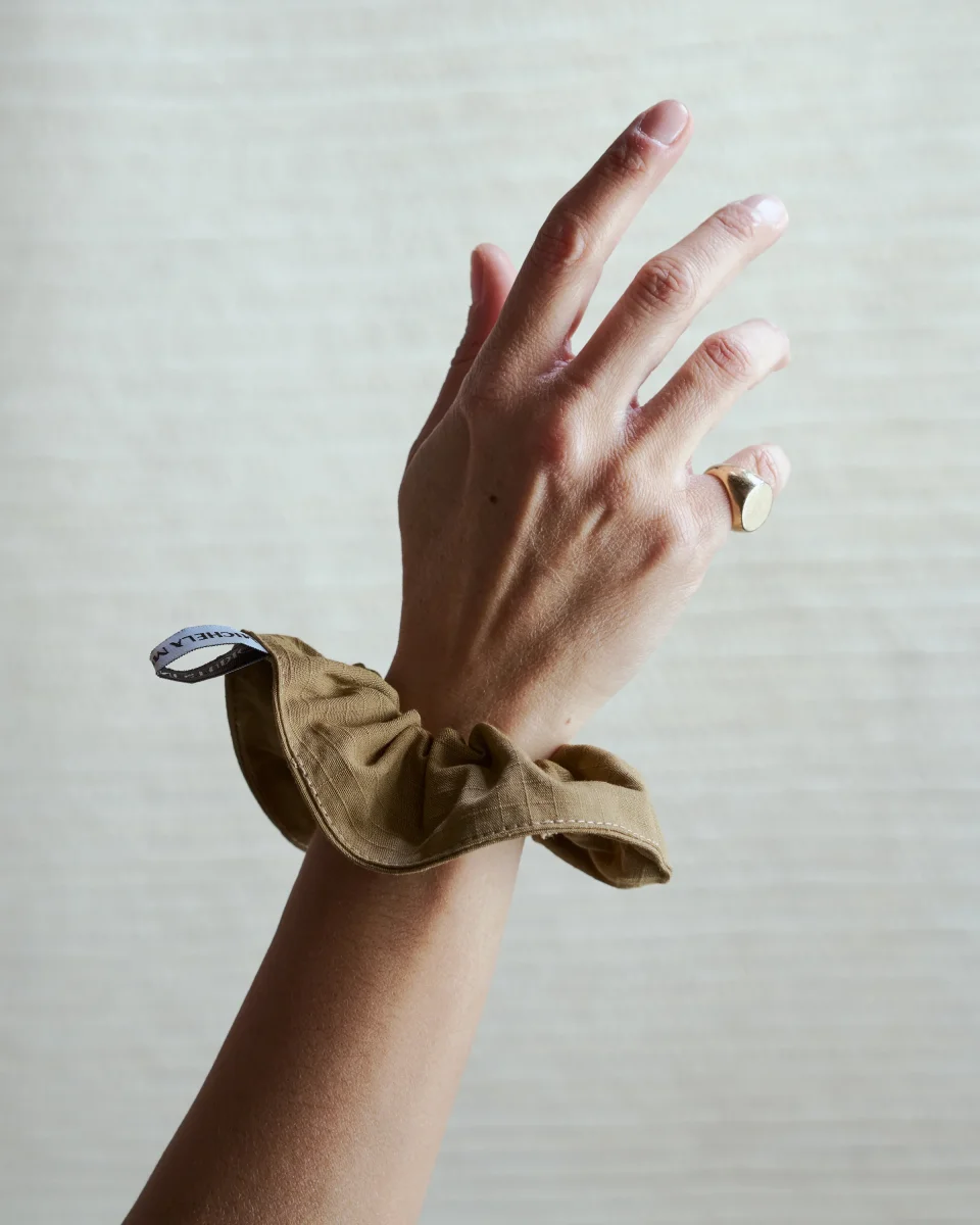 Scrunchies | Cotone Nocciola - immagine 3