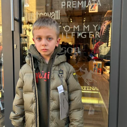 GIUBBINO BLAUER BAMBINO