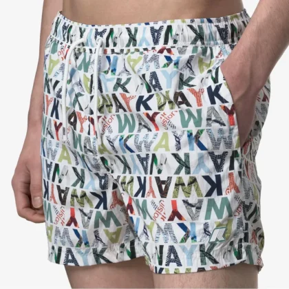 COSTUME K-WAY UOMO HAZEL GRAPHIC BEACH