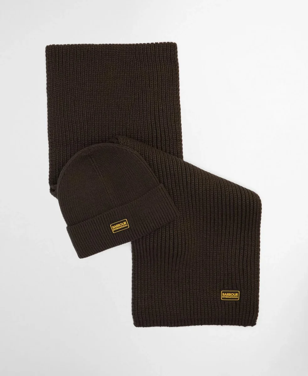 SET SCIARPA E CAPPELLO BARBOUR UNISEX - immagine 2