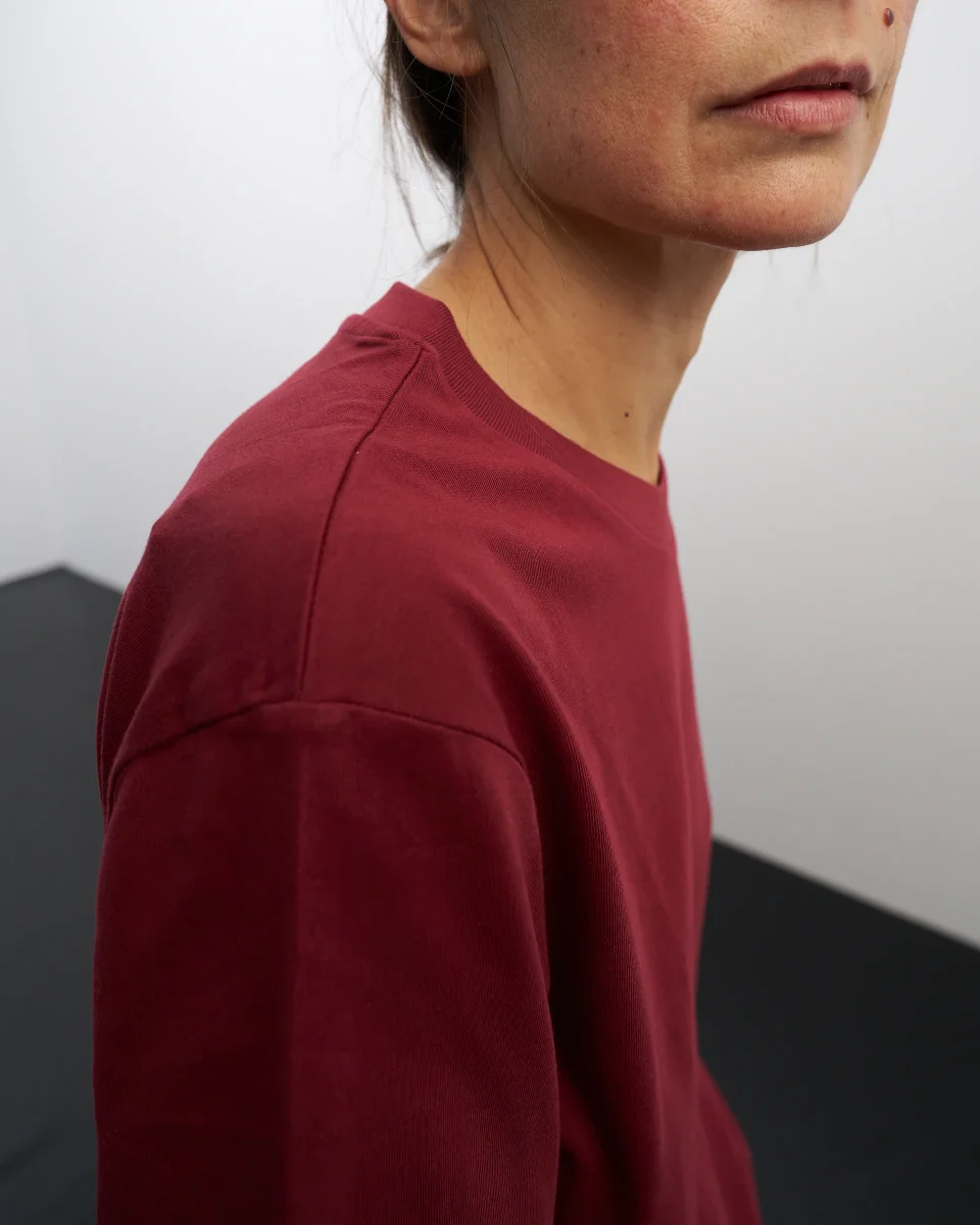T-Shirt | Bordeaux - immagine 3