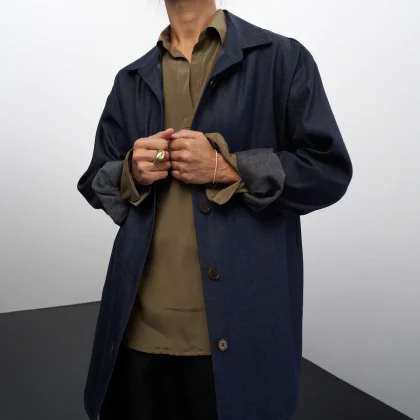 Giacca Kyoko | Denim Blu