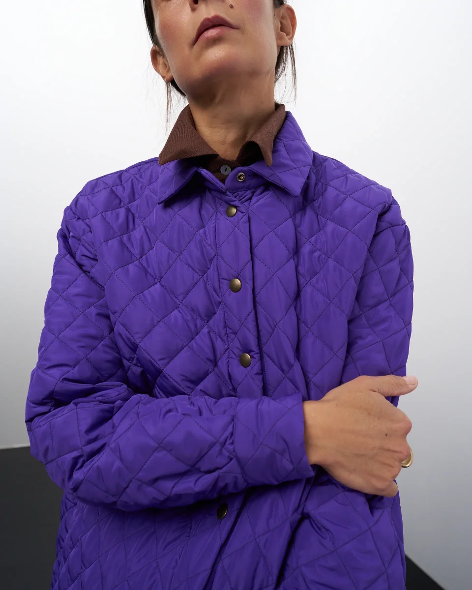 Giacca Kyoko | Trapuntato Viola