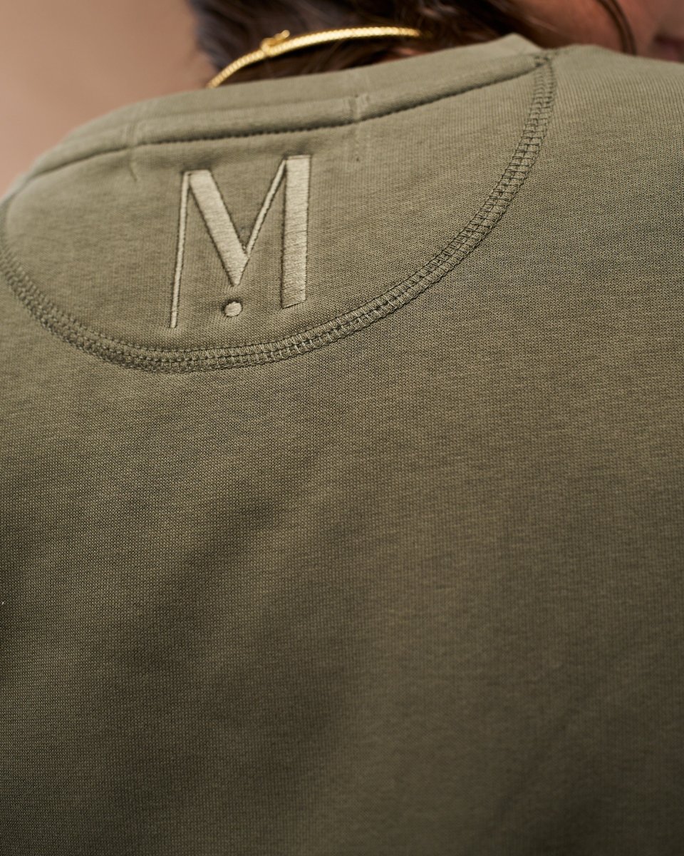 Felpa Girocollo | Verde Oliva - immagine 5