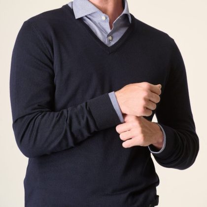 Pullover scollo a v