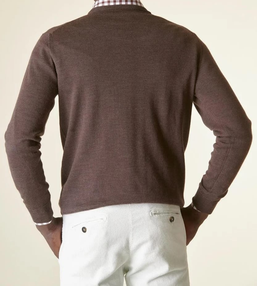 Pullover scollo a v - immagine 9