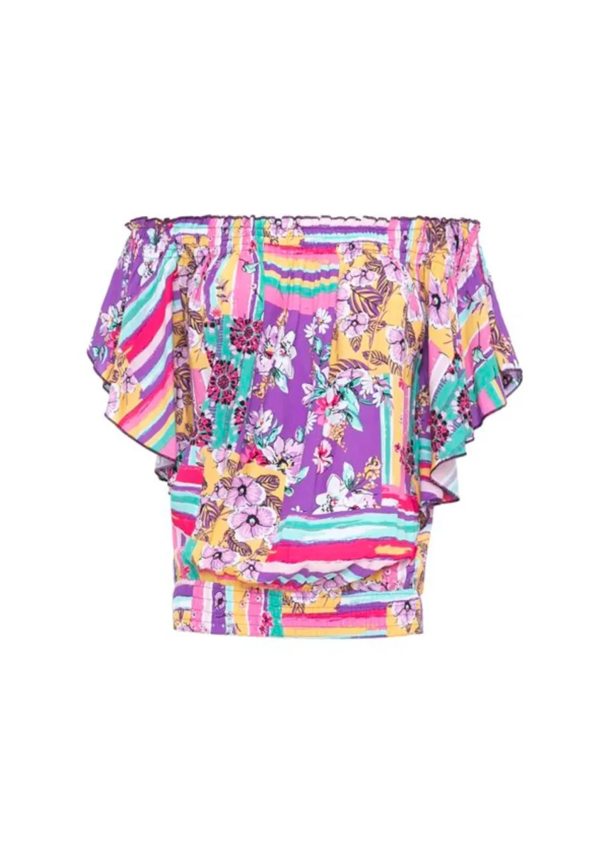 S22T30 - Top Peony Baba Design