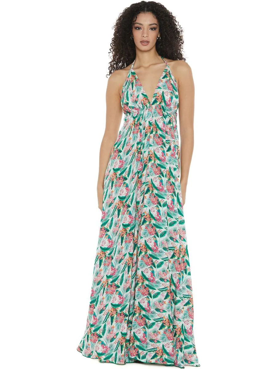 S24D23 - Vestito lungo Exotic Kenzia Baba Design - immagine 2