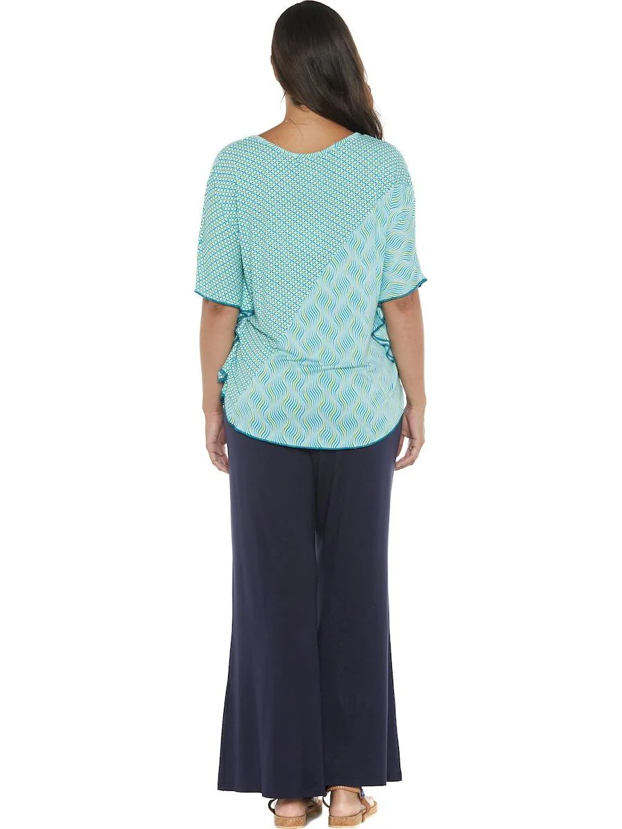 S24HBP08 - Pantalone Heliconia Sky Happy Baba di Baba Design - immagine 5