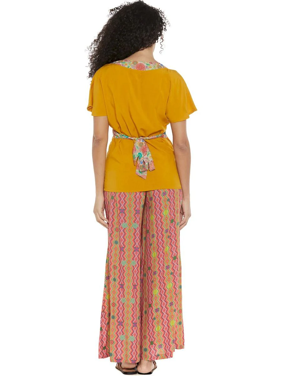 S24P01 - Pantalone Guzmania Beach Baba Design - immagine 5