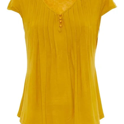 S24T11 - Maglia tinta unita Sunny Psychotria Baba Design