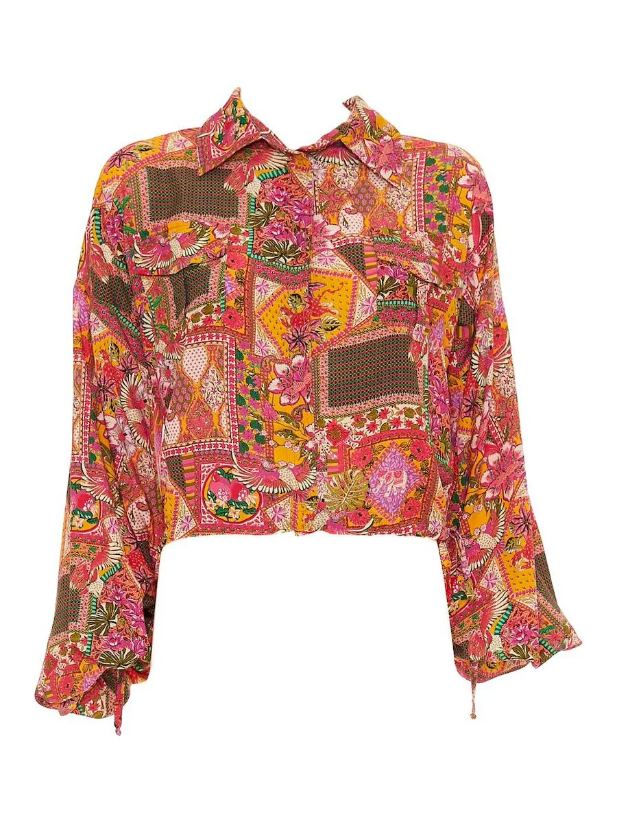 S24T21 - Camicetta Tropical Plumeria Baba Design - immagine 2