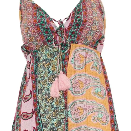 S24T301 - Top Musa Leaf Baba Design
