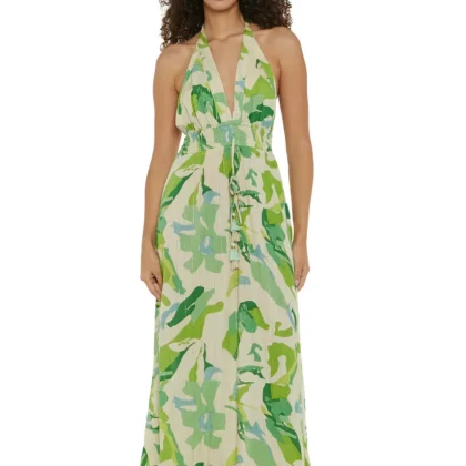 S25D408 - Vestito lungo Summer Splash di Baba Design