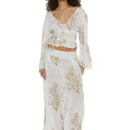 S25P402 - Pantaloni Seeweed Fever di Baba Design