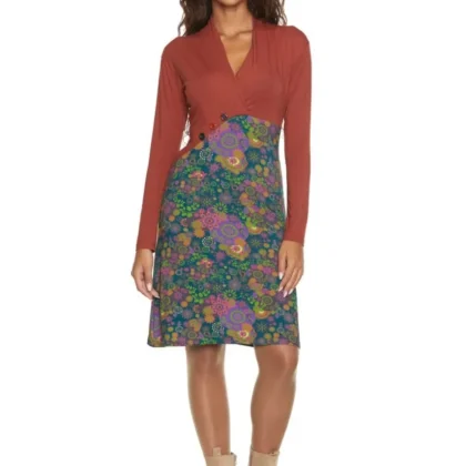 W23D03 - Vestito media lunghezza Dublino Baba Design