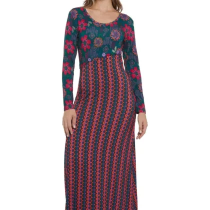 W24D02 - Vestito lungo Colors Revolution di Baba Design