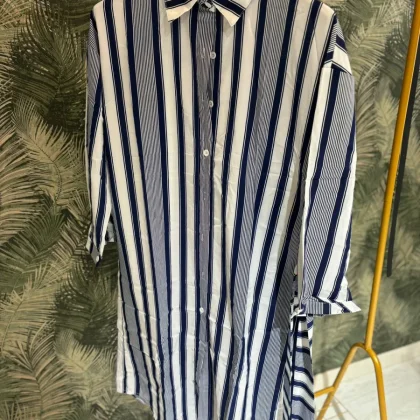 Camicia Lunga Righe