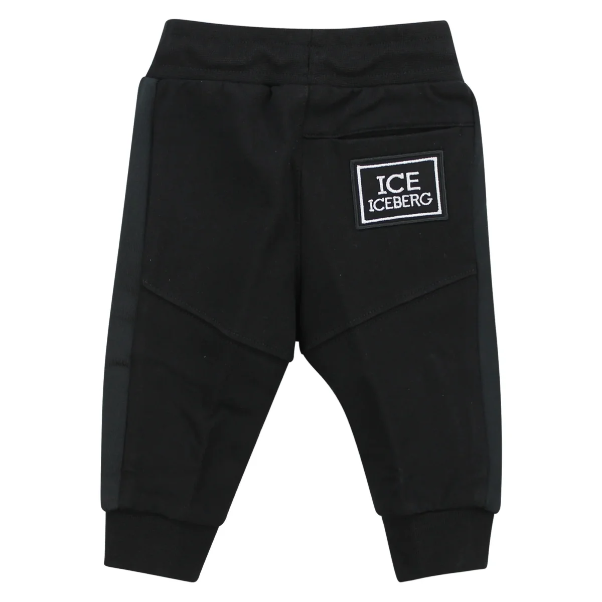 Ice Iceberg pantalone in tuta nero baby boy in cotone - immagine 3
