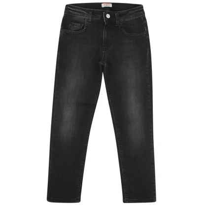 Pinko jeans teen nero in cotone stretch