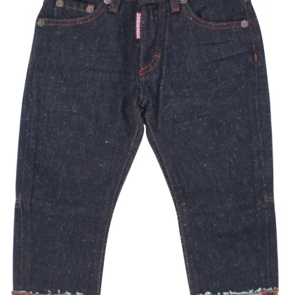 Dsquared2 teen Sailor jeans in denim di cotone