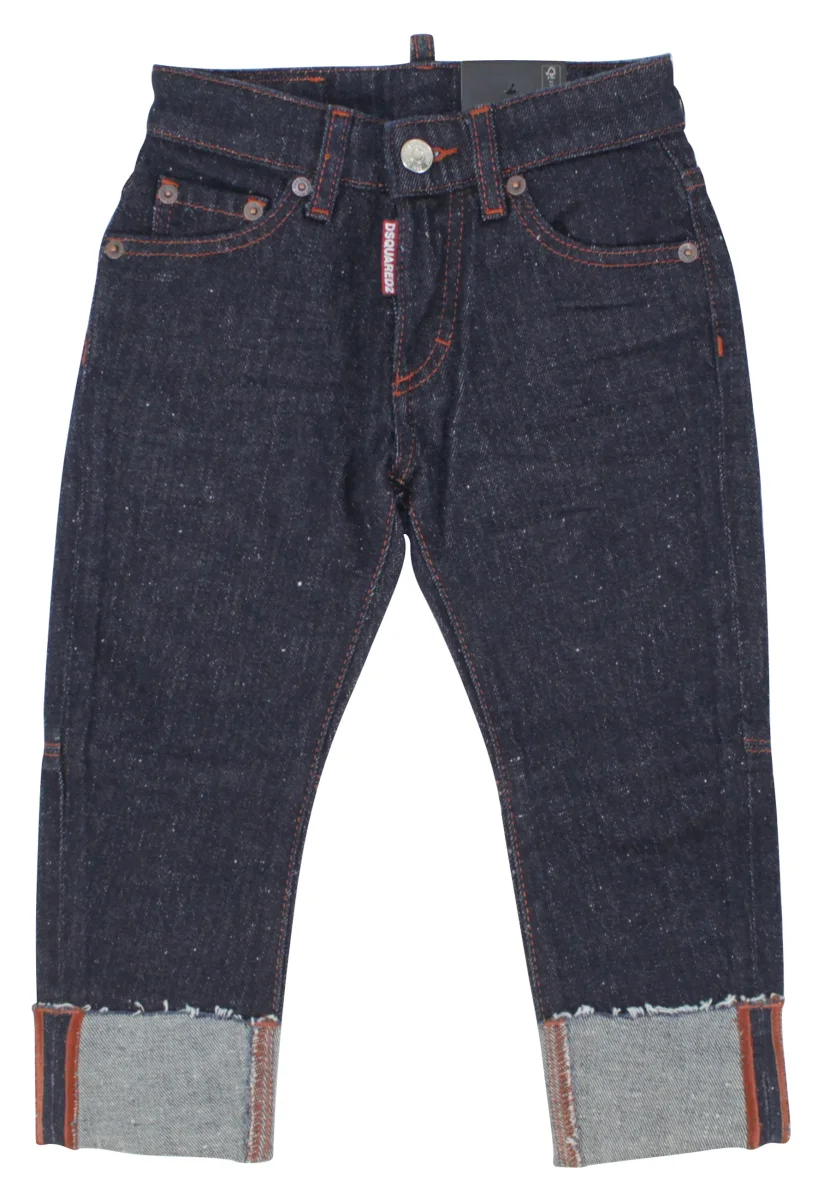 Dsquared2 teen Sailor jeans in denim di cotone - immagine 2