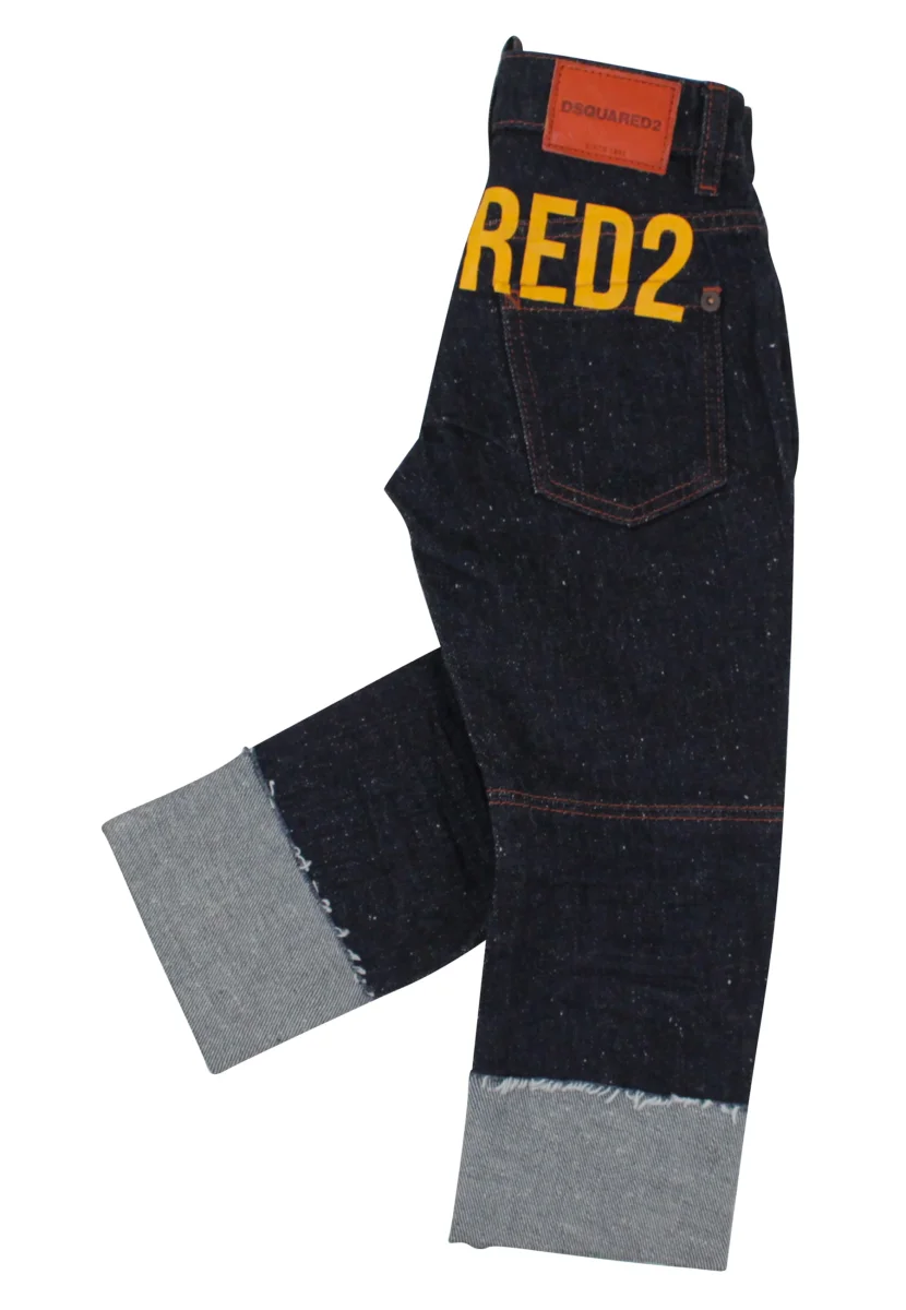 Dsquared2 teen Sailor jeans in denim di cotone - immagine 4