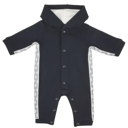 Emporio Armani tutina baby boy blu in cotone