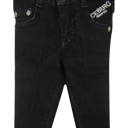Ice Iceberg jeans baby boy nero in cotone stretch