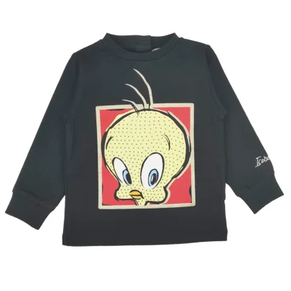 Ice Iceberg t-shirt baby girl nera in cotone