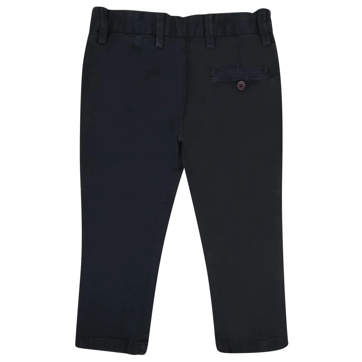 Il Gufo pantalone bambino blu in cotone - immagine 3