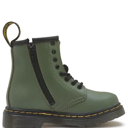 Dr.Martens bambino stivaletto1460 verde in pelle