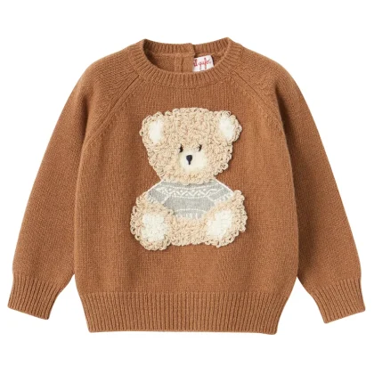Il Gufo maglia faoria neonato in lana merino