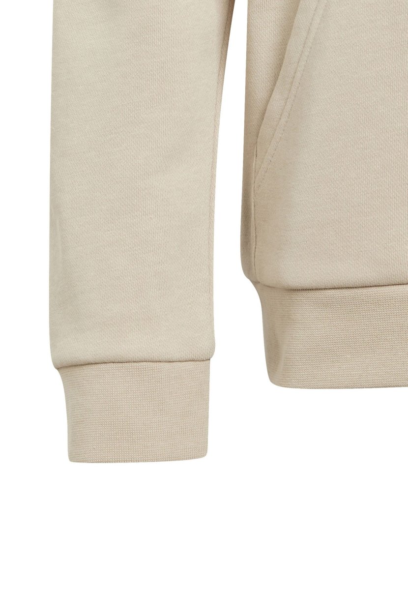 Adidas felpa beige bambino in cotone - immagine 4