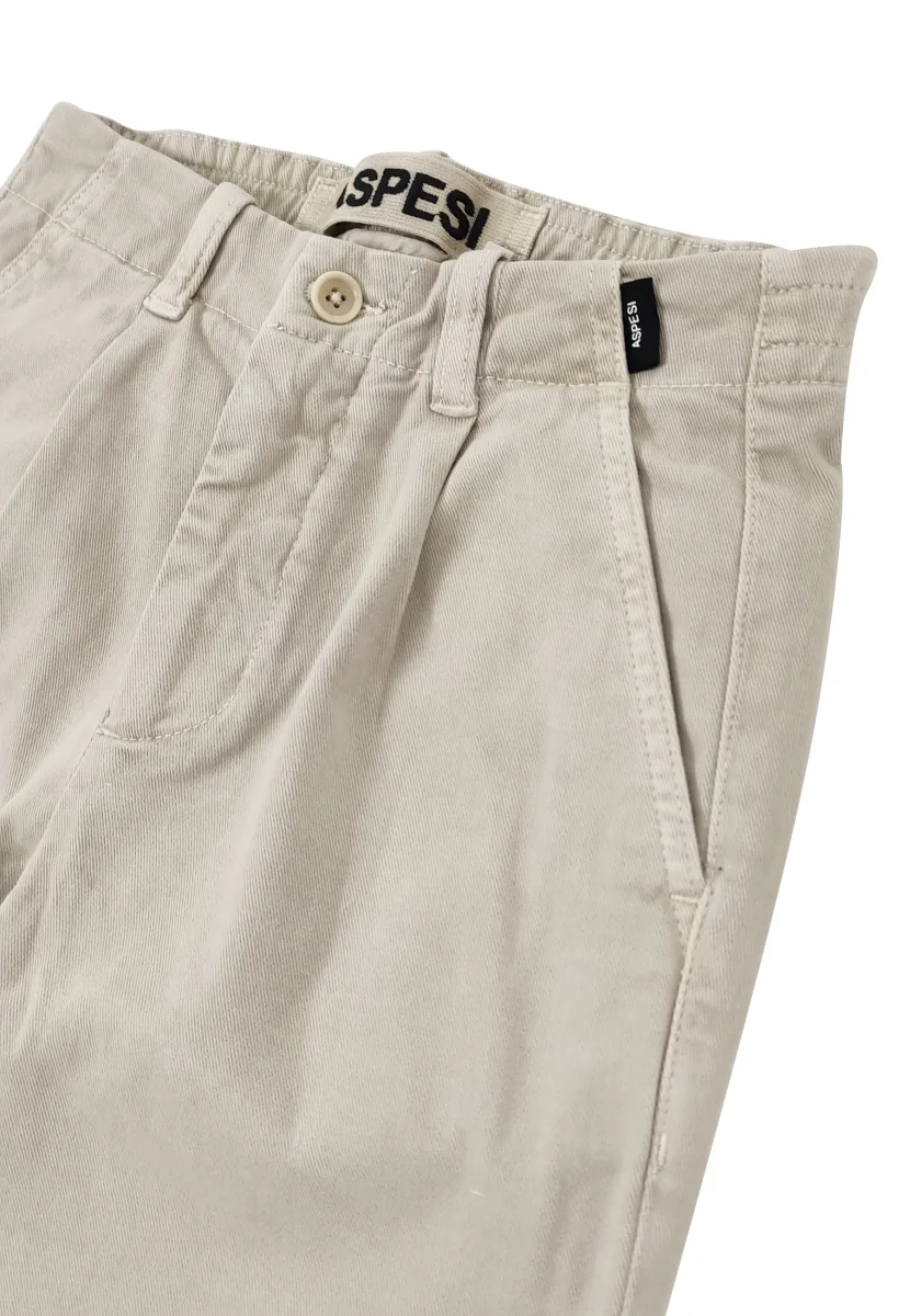 Aspesi Kids pantalone beige bambino in cotone - immagine 4