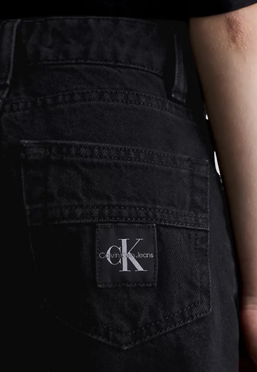Calvin Klein jeans nero bambino in denim - immagine 4