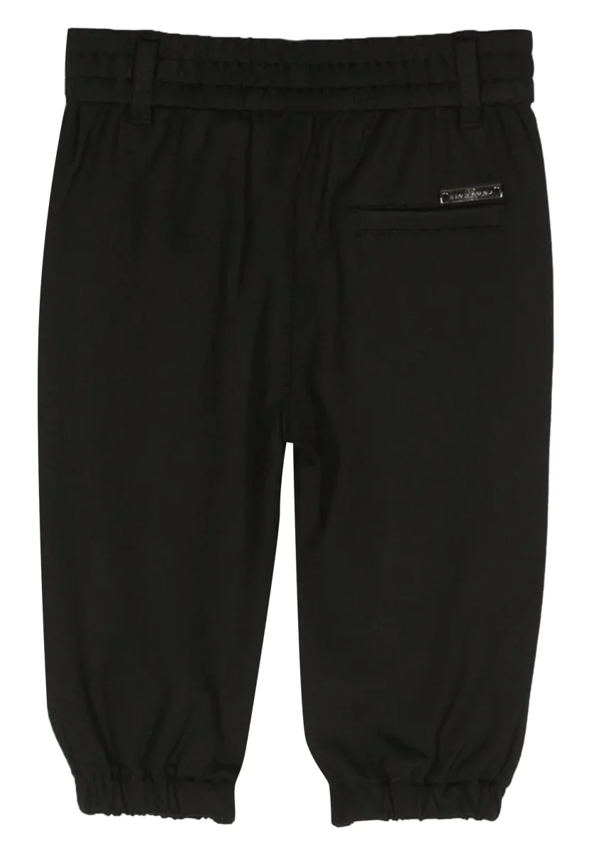 John Richmond pantalone nero neonato in viscosa - immagine 3