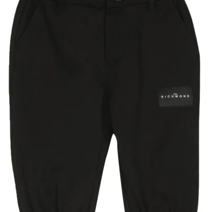 John Richmond pantalone nero neonato in viscosa