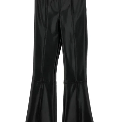 Monnalisa pantalone nero bambina in viscosa
