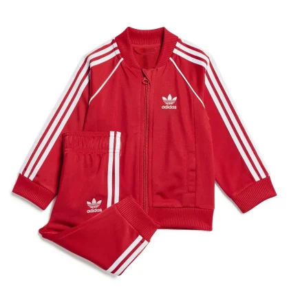 Adidas tuta rossa bambino