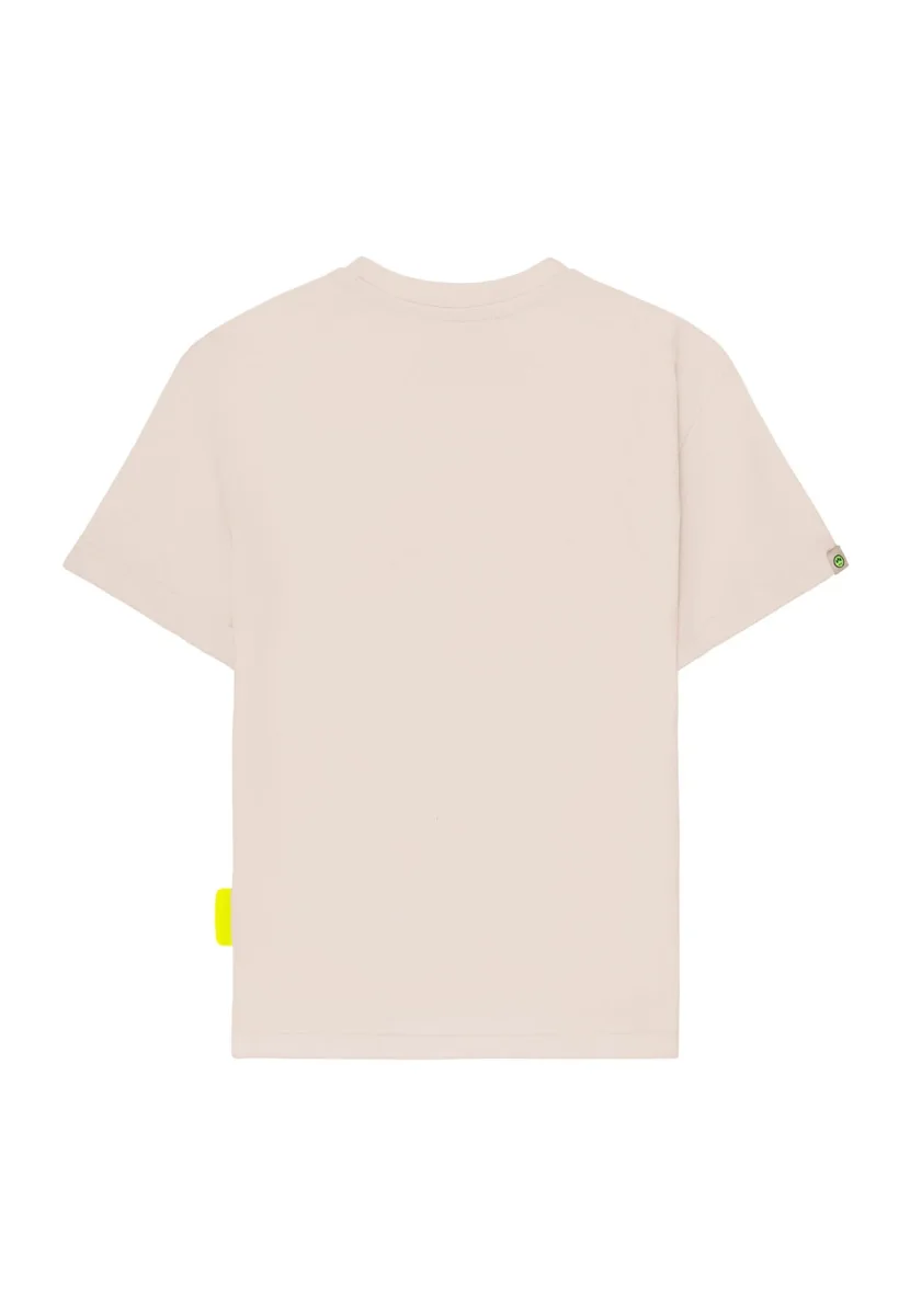 Barrow t-shirt crema bambino in cotone - immagine 3