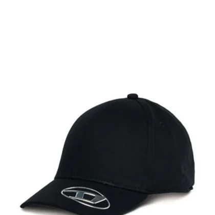 Diesel cappello nero bambino in cotone
